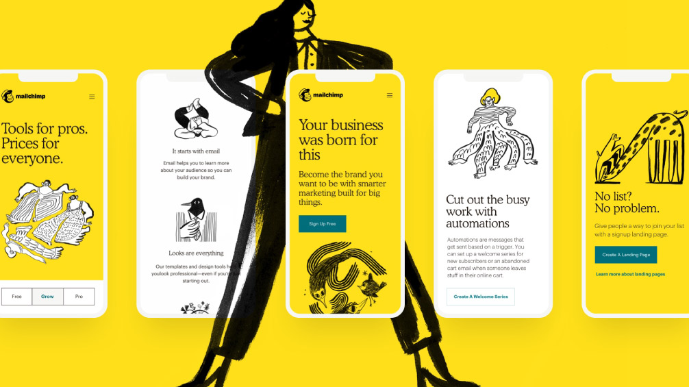 mailchimp illustrations